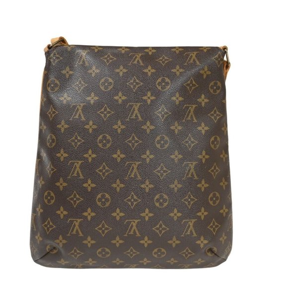 LOUIS VUITTON Musette Shoulder Bag Monogram Leather Brown France - Picture 14 of 16